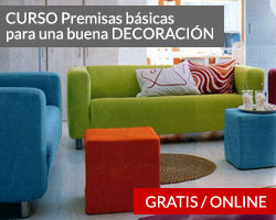 Curso Premisas b&aacute;sicas para una buena Decoraci&oacute;n (gratis y online)