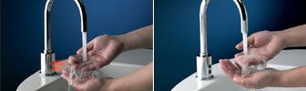L&Iacute;NEA FV TRONIC: MANOS LIMPIAS Y AHORRO DE AGUA. LA TECNOLOG&Iacute;A AL SERVICIO DE LA HIGIENE Y EL MEDIO AMBIENTE