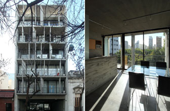 Edificio EEUU (vivienda multifamiliar en Ciudad de Bs. As.) - Mar&iacute;a Victoria Beson&iacute;as, Luciano Kruk arqs.