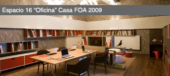 Espacio Nº 16: Oficina por Marcela Tassano (Casa FOA 2009)