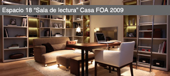 Espacio Nº 18: Sala de lectura por Judith Babour (Casa FOA 2009)