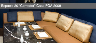 Espacio Nº 20: Comedor por Claudia y Marina Goldaracena (Casa FOA 2009)