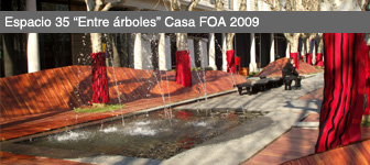 Espacio de paisajismo Nº 35: Entre árboles por Gabriela Barrionuevo, Adriana Sierchuk, Andrea Salzman, Diana Cabeza (Casa FOA 2009)