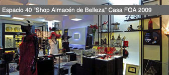 Espacio Nº 40: Shop Almacén de Belleza por Danny Pierini y Teresita Bermudez (Casa FOA 2009)