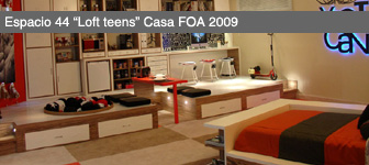 Espacio Nº44: Loft Teens. Vivir en Zapatillas por Sergio Muchnik & Design Team (Casa FOA 2009)