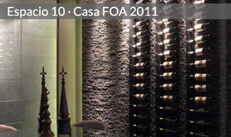 Espacio para un sommelier por Ana María Luján Rodriguez y Horacio Zuker (Espacio Nº 10, Casa FOA 2011, Mercado de Diseño)