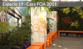 Calle del cartón por Marta Saintotte, Florencia Calvella y Verónica Lorenzo (Espacio Nº 19, Casa FOA 2011, Mercado de Diseño)