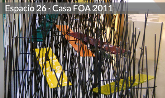 Largo y Finito por Guillermo Patiño y Ludovico Jacoby (Espacio Nº 26, Casa FOA 2011, Mercado de Diseño)