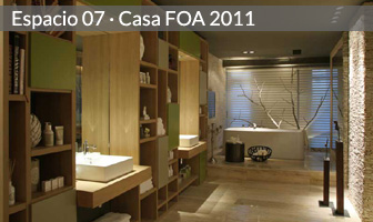 Living Bath por Estudio Saban & Grin (Espacio Nº 7, Casa FOA 2011, Mercado de Diseño)