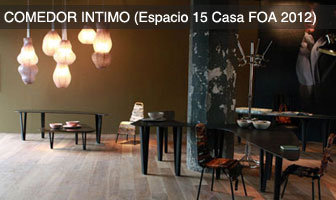 Comedor intimo por PLAN arquitectura | interiorismo (Espacio Nº 15, Casa FOA 2012 Molina Ciudad)