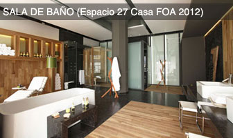 Sala de Baño por Angélica Campi (Espacio Nº 27, Casa FOA 2012 Molina Ciudad)