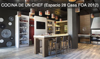 Cocina de un Chef por Renata Gilli Faudin, Silvia Mariel Acuña, María Jimena Vicario (Espacio Nº 28, Casa FOA 2012 Molina Ciudad)