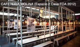 Cafetería Molina por Julio Oropel (Espacio Nº 2, Casa FOA 2012 Molina Ciudad)