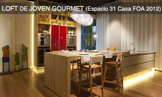 Loft de un Joven Gourmet por Horacio Zuker (Espacio Nº 31, Casa FOA 2012 Molina Ciudad)