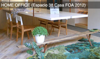 Home Office por Estudio Nidolab (Espacio Nº 38 Casa FOA 2012 Molina Ciudad)