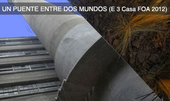 Un puente entre dos mundos, paisajismo urbano por Estudio Diana Estevez (Espacio Nº 3, Casa FOA 2012 Molina Ciudad)