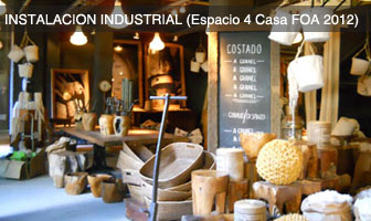 Costado a granel, Instalacion Industrial por Alejandra Giraud y Horacio Di Sanzo (Espacio Nº 4, Casa FOA 2012 Molina Ciudad)