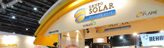 La energía de Grupo Solar vuelve a BATIMAT 2012