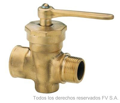 Llave de gas certificada FV