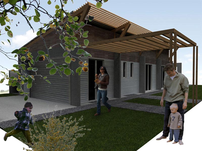  | Proyecto: Prototipo de Vivienda de Interes Social  (Neuquen, Argentina) - Arqs. Sebastian Medina, Gaston Muñoz, Octavio Luqui  y Sr. Ariel Orieta | Web de arquitectura y diseño