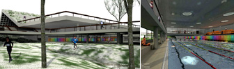 PROYECTO NUEVA PILETA MUNICIPAL POLO DEPORTIVO ANDORRA - C. Ansaldo, A. J. Maletti, L. Maletti, F. Romei, A. Ruiz Martínez, F. Zanel