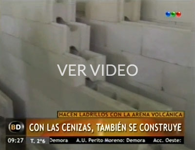 Ceniza volcánica como material de construcción