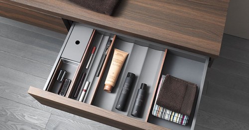 Todo bien ordenado, distribución del interior de los cajones - Arquimaster