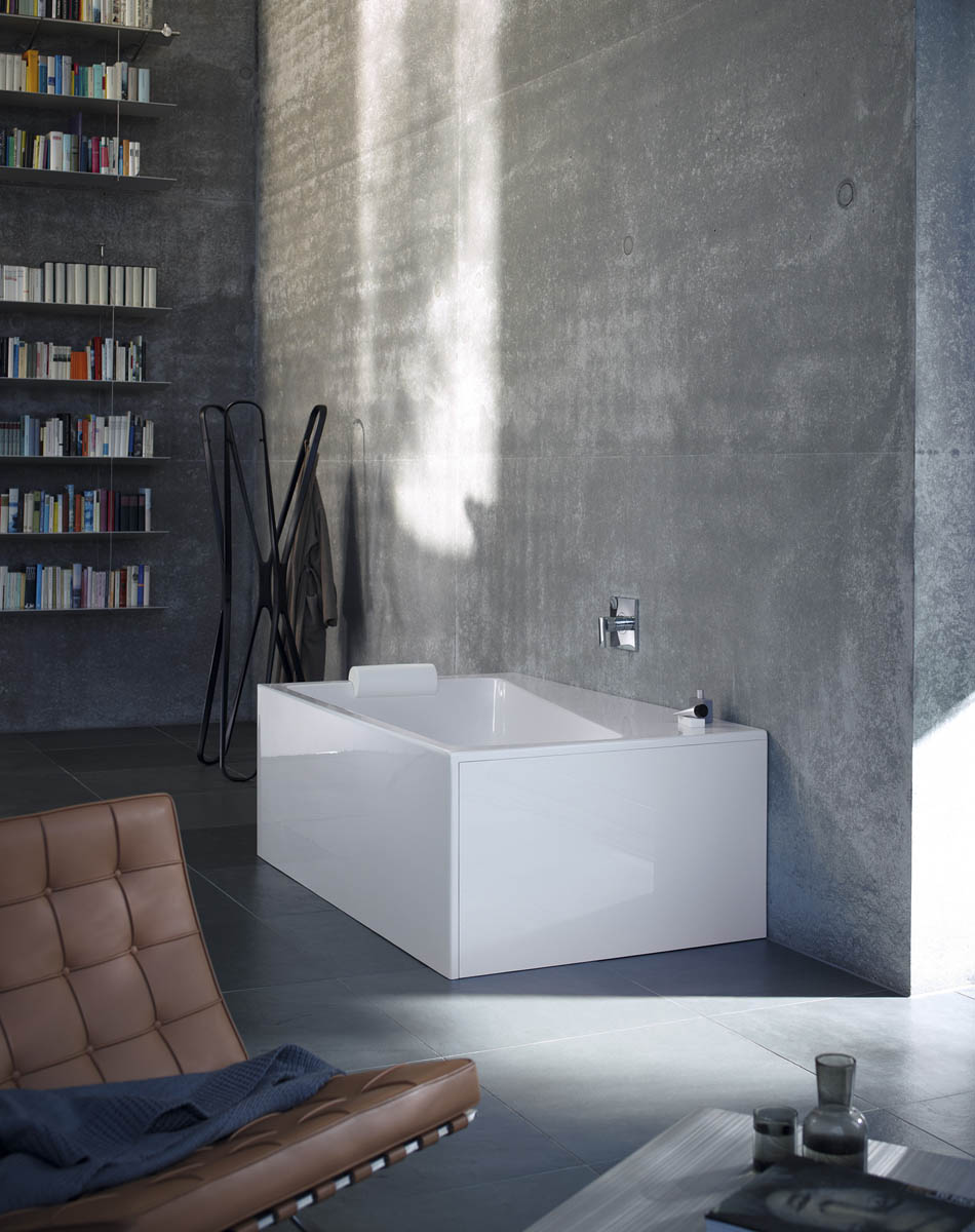 Diseño puro: hormigón en el baño - Arquimaster