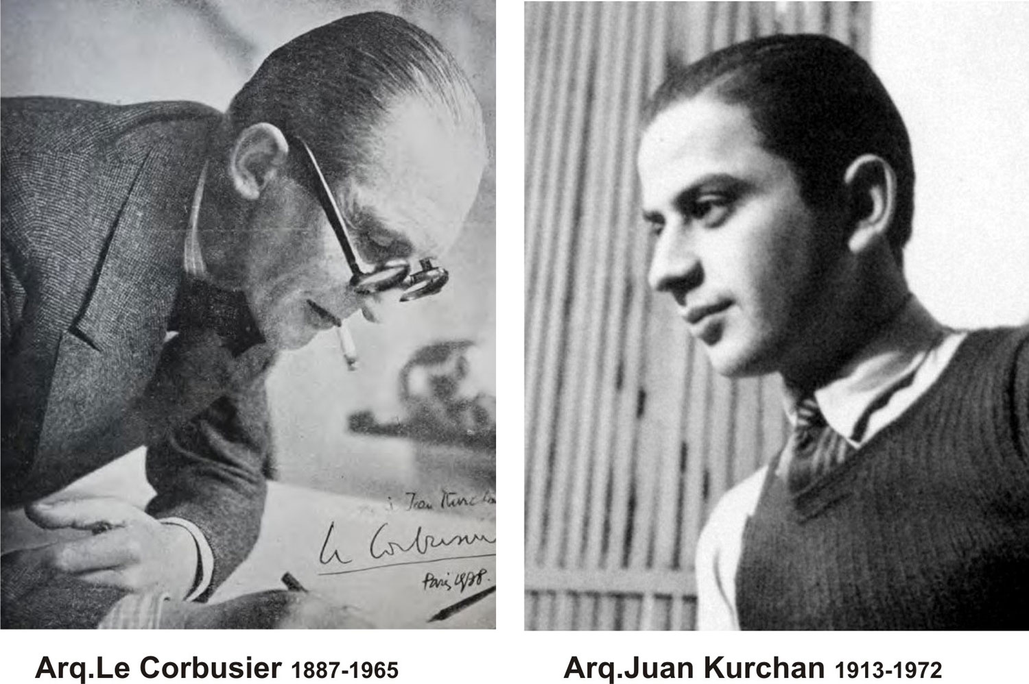 Seminario de Arquitectura Le Corbusier y Juan Kurchan el maestro y el