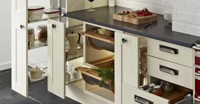 Qué 15 muebles llevan el orden al máximo nivel en la cocina?  Armario de  cocina rincón, Diseño muebles de cocina, Ideas de diseño de cocina