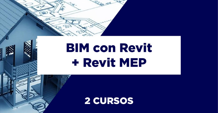 Curso de diseño en BIM con Revit Architecture + Revit MEP (2 cursos)