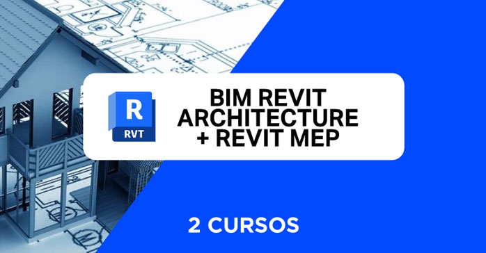 Curso de diseño en BIM con Revit Architecture + Revit MEP (2 cursos)