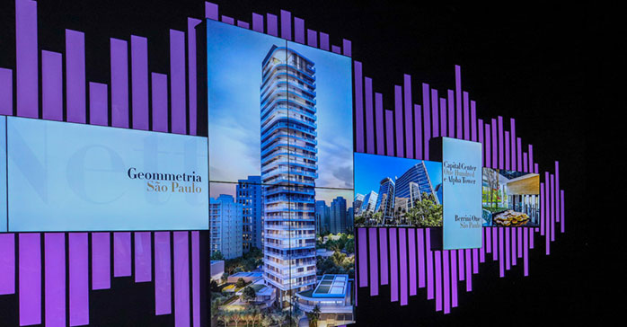 Paneles LCD de Christie en el mayor emprendimiento inmobiliario de América Latina
