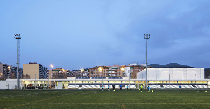 El AMB finaliza la zona deportiva "Ricard Ginebreda" de Molins de Rei