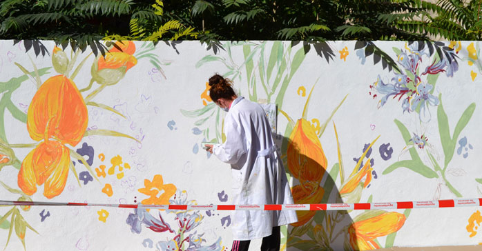 Cuando arte callejero y ecología van de la mano