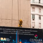 Alba trabaja junto a CEPRARA en la renovación del Obelisco con motivo de su 85 aniversario