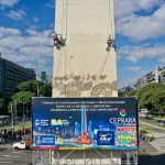 Alba trabaja junto a CEPRARA en la renovación del Obelisco con motivo de su 85 aniversario