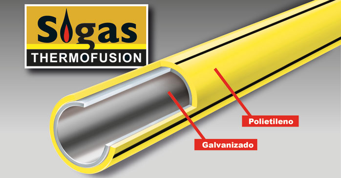 Sigas Thermofusión®: Único con doble protección anticorrosiva