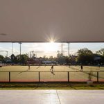 Vestuarios de Hockey del Jockey Club de Rosario / Estudio Martin Elias Arquitecto