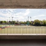 Vestuarios de Hockey del Jockey Club de Rosario / Estudio Martin Elias Arquitecto