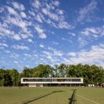 Vestuarios de Hockey del Jockey Club de Rosario / Estudio Martin Elias Arquitecto