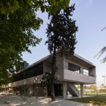 Vestuarios de Hockey del Jockey Club de Rosario / Estudio Martin Elias Arquitecto