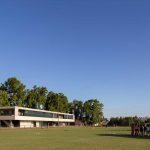 Vestuarios de Hockey del Jockey Club de Rosario / Estudio Martin Elias Arquitecto