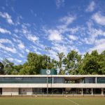 Vestuarios de Hockey del Jockey Club de Rosario / Estudio Martin Elias Arquitecto