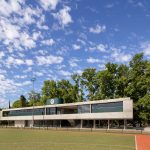 Vestuarios de Hockey del Jockey Club de Rosario / Estudio Martin Elias Arquitecto