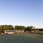 Vestuarios de Hockey del Jockey Club de Rosario / Estudio Martin Elias Arquitecto