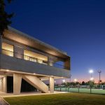 Vestuarios de Hockey del Jockey Club de Rosario / Estudio Martin Elias Arquitecto