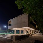 Vestuarios de Hockey del Jockey Club de Rosario / Estudio Martin Elias Arquitecto