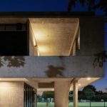 Vestuarios de Hockey del Jockey Club de Rosario / Estudio Martin Elias Arquitecto