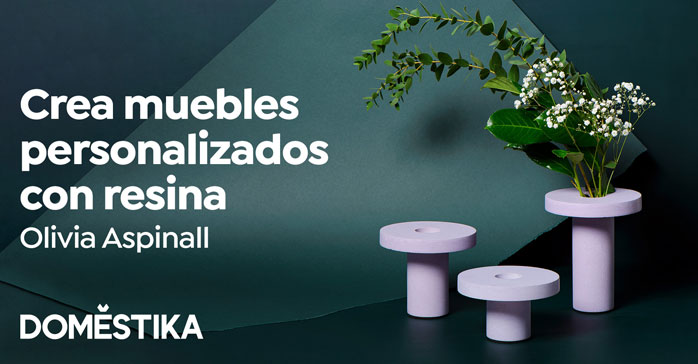 Curso Creación de muebles de resina con técnicas de terrazo